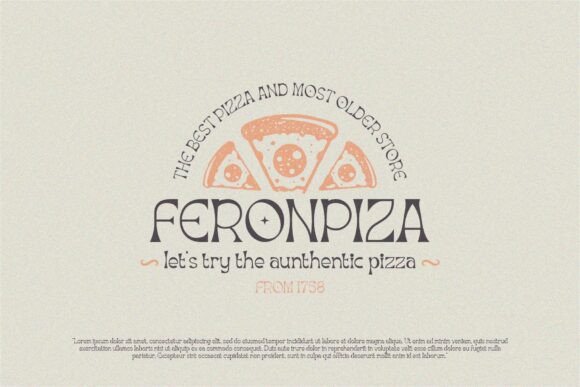 Neworn Uniquen Font PNG with transparent background - Preview 2