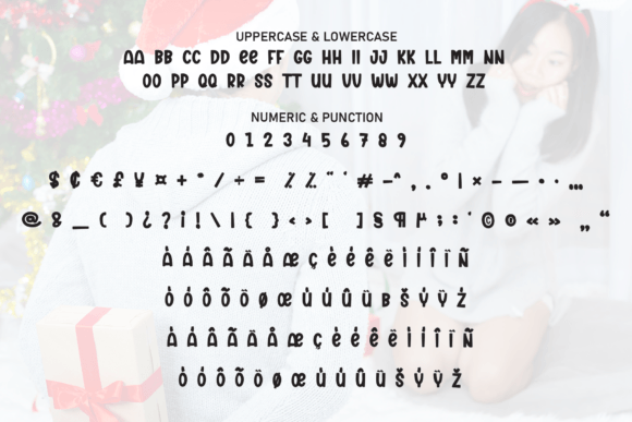 Santa Darling Font PNG with transparent background - Preview 6