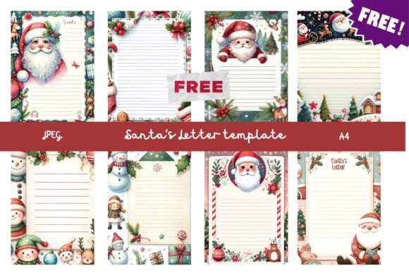 Santa's Letter Template