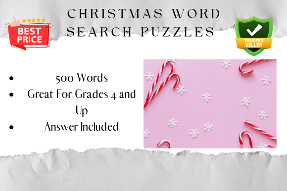 Christmas Word Search Puzzles