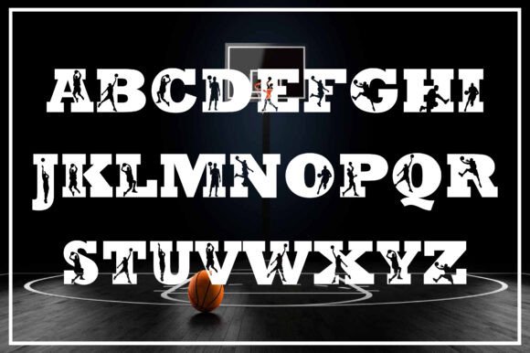 Basketball Font - Preview 1