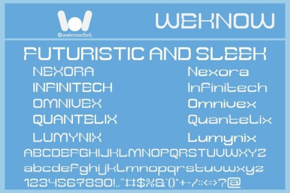 Bright Future Font - Preview 1