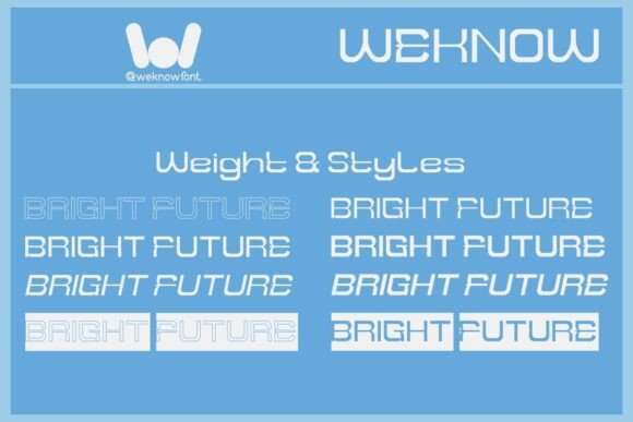 Bright Future Font - Preview 5