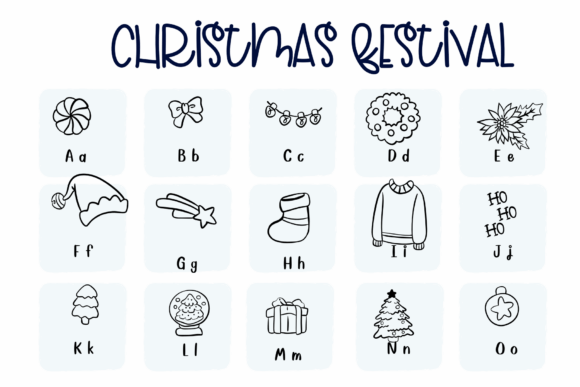 Christmas Festival Font - Preview 1