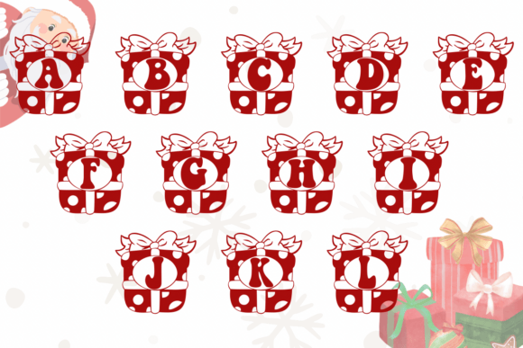 Christmas Gift Font - Preview 1