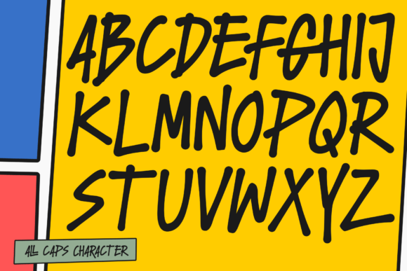 Grain Comic Font - Preview 1