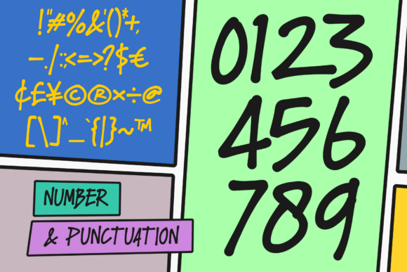 Grain Comic Font - Preview 2