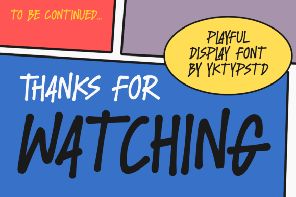 Grain Comic Font - Preview 4