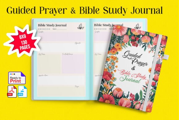 Guided Prayer Bible Study Journal