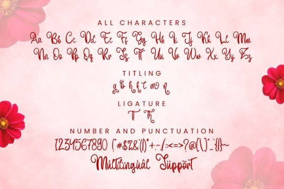 Hearttum Font - Preview 6