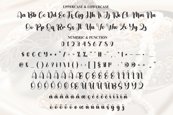 Jewelry Font - Preview 6