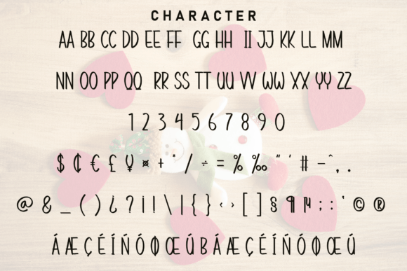 Magic Newyear Font PNG with transparent background - Preview 4