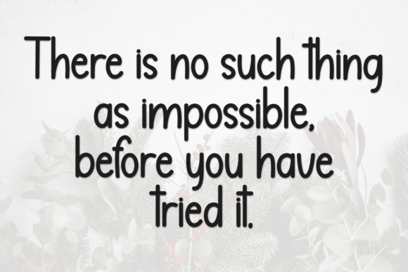 Nothing Notebook Font PNG with transparent background - Preview 2