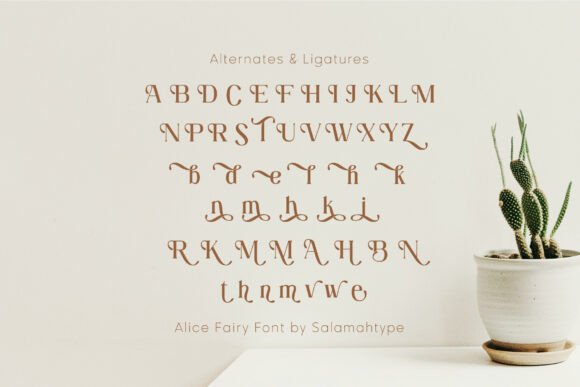Alice Fairy Font - Preview 6