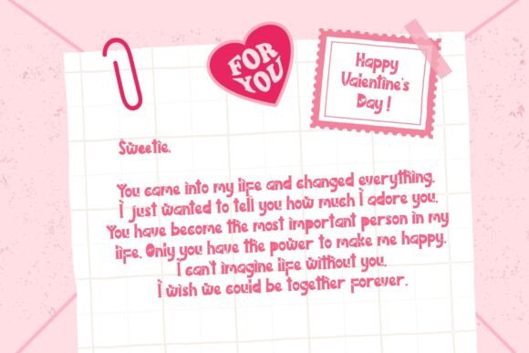 Anetha Valentine Font - Preview 3