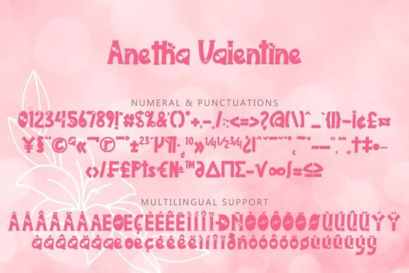 Anetha Valentine Font - Preview 5