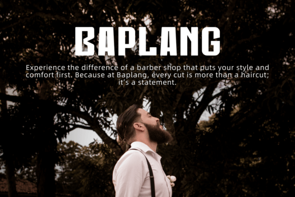 Baplang Font - Preview 3