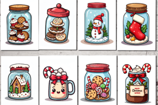 Cozy Christmas Jar Coloring Book Graphic by ADCPArt · Creative Fabrica