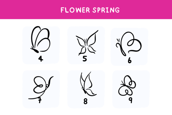 Flower Spring Font - Preview 3