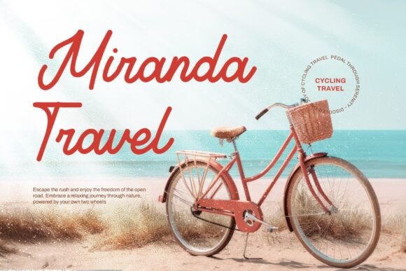 Holiday Maria Font PNG with transparent background - Preview 1