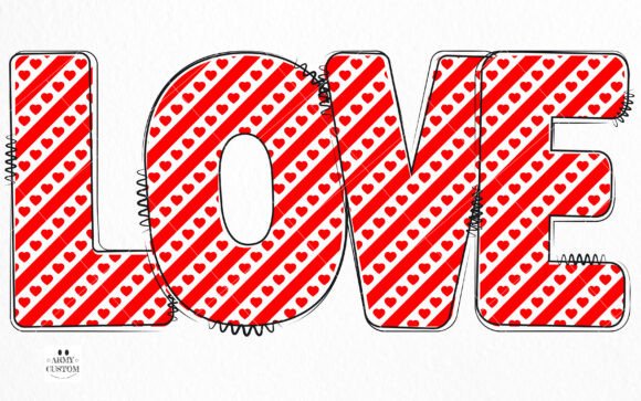 Love Valentine's Font font preview - 1