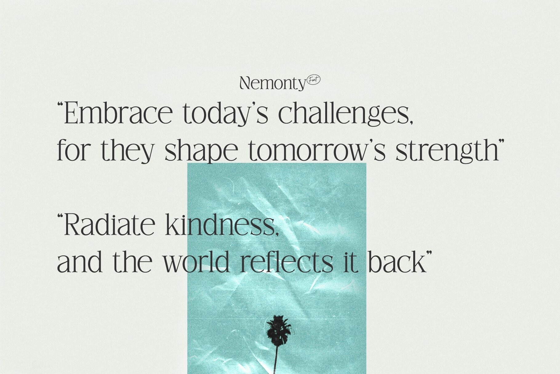 Nemonty Font - photo 5