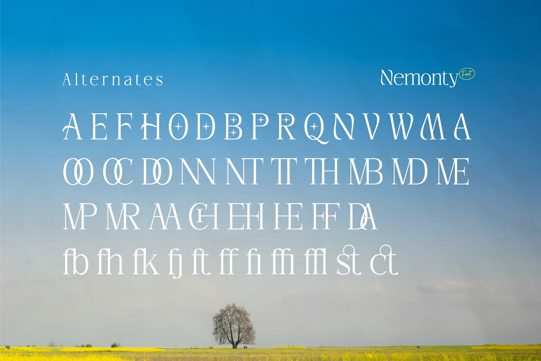 Nemonty Font - photo 6