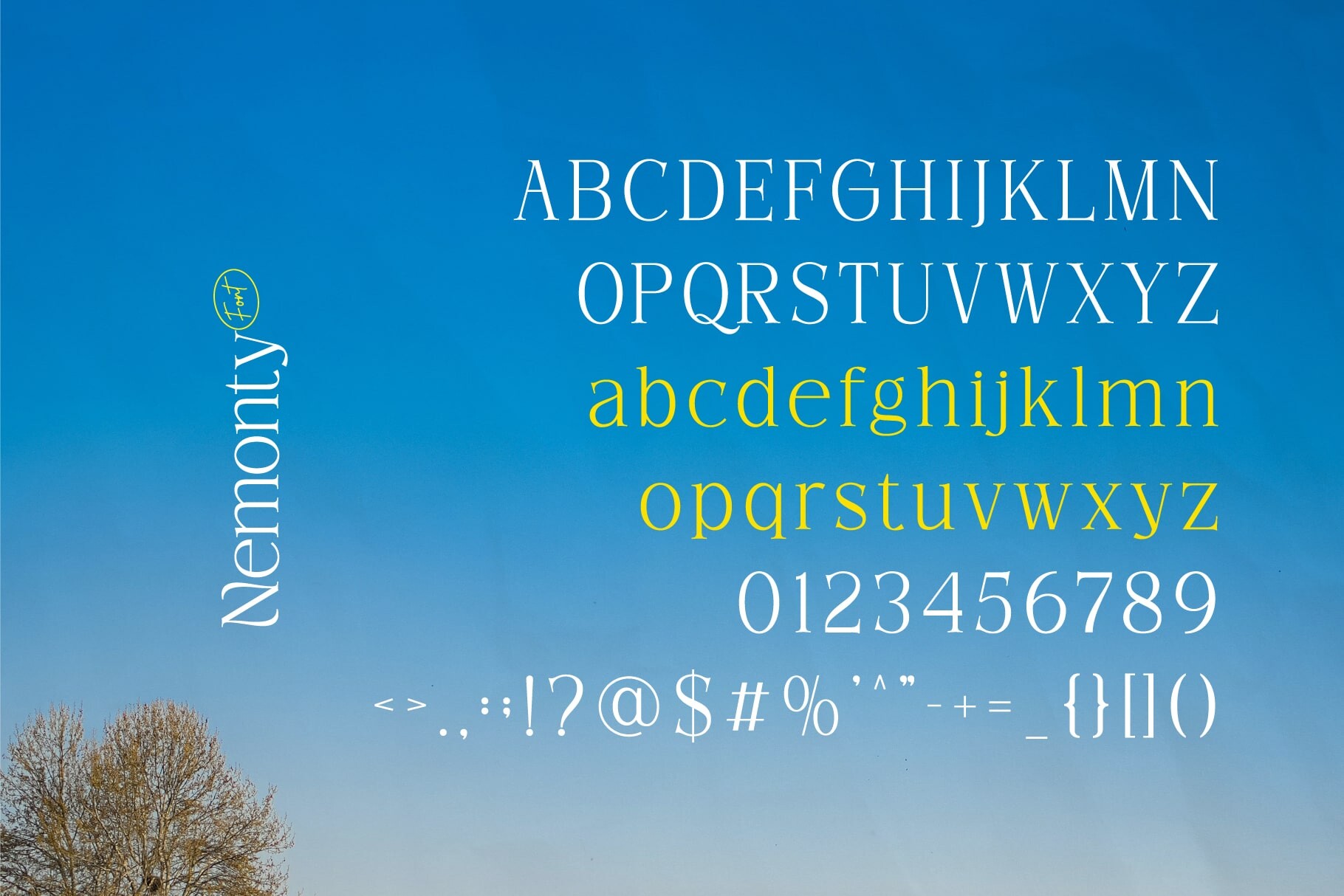 Nemonty Font - photo 8