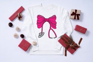 Nurse Coquette Bow SVG, Stethoscope Bow Graphic by 2515 Design ...