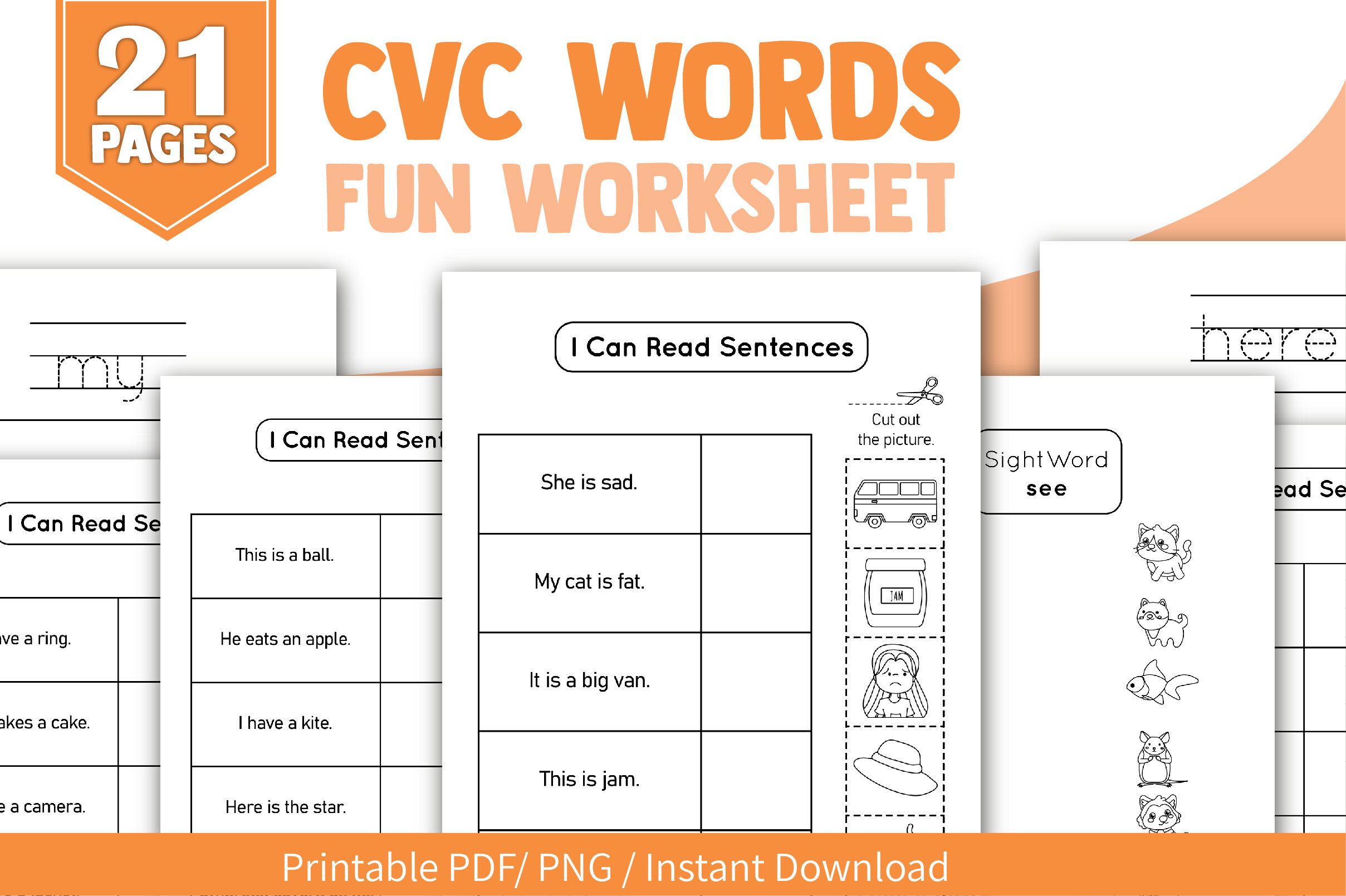 Sight Word Workbook for Kindergarten Graphic by little learners loom ...