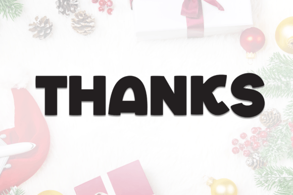 Christmas December Font - Preview 6