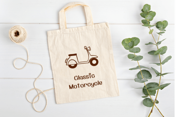Classic Motorcycle Font - Preview 4