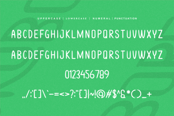 Drobo Boreo Font PNG with transparent background - Preview 3