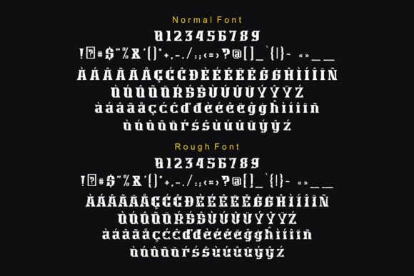 Eaglefly Font PNG with transparent background - Preview 3