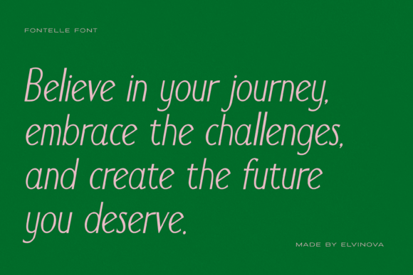 Fontelle Font PNG with transparent background - Preview 6