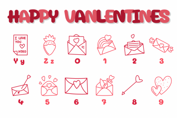 Happy Valentine Font - Preview 3