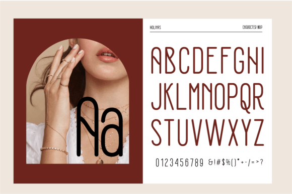Holiyas Font PNG with transparent background - Preview 1