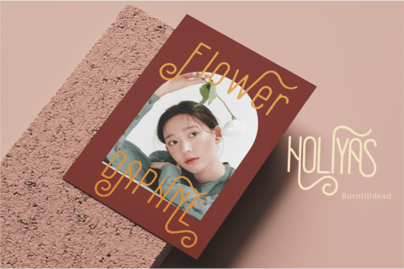 Holiyas Font PNG with transparent background - Preview 4