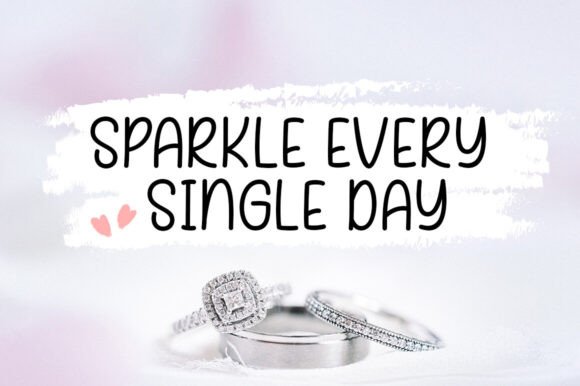 Minimalist Wonderful Font PNG with transparent background - Preview 1