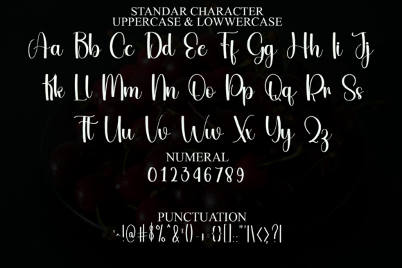 Night Friday Font PNG with transparent background - Preview 2
