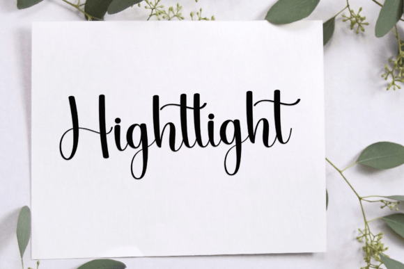 Night Friday Font PNG with transparent background - Preview 4