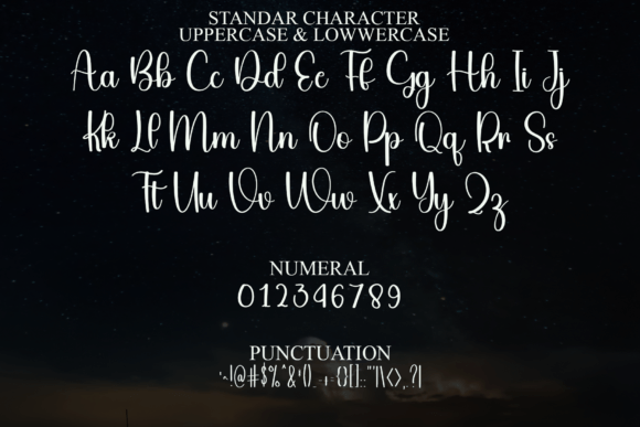 Original Winter Font PNG with transparent background - Preview 2