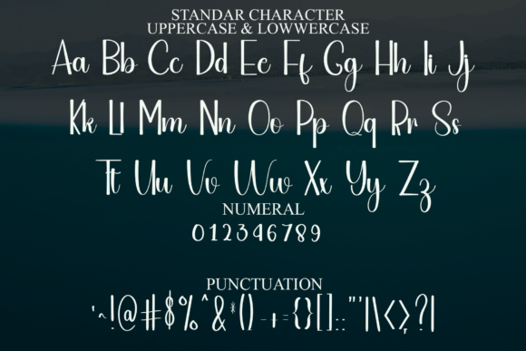 Paradise Handmade Font PNG with transparent background - Preview 2