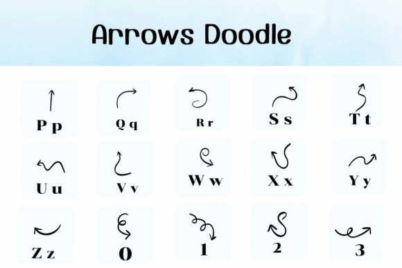 Arrow Font - Preview 2