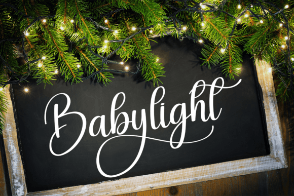 Babysanta Font - Preview 3