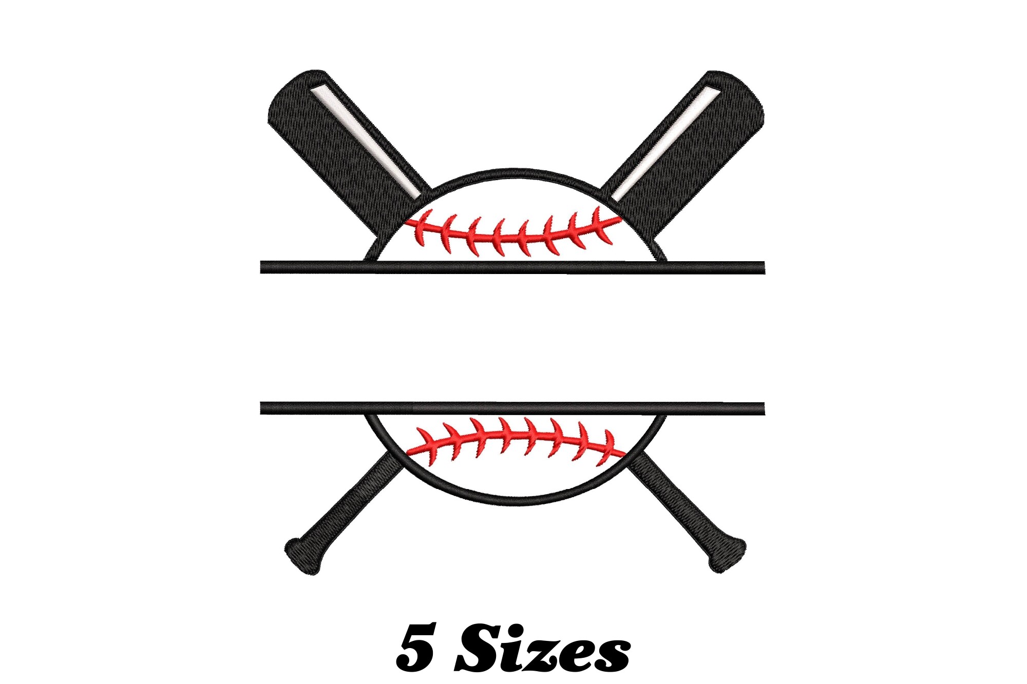 Fall Split Name Frame Baseball Split Name Frame · Creative Fabrica