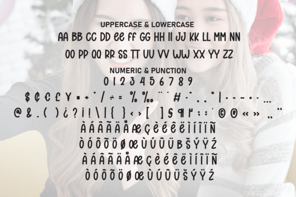 Bestie Christmas Font - Preview 6