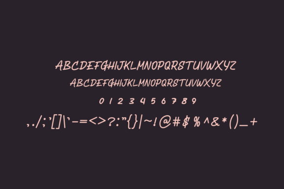 Bosnhet Font - Preview 3
