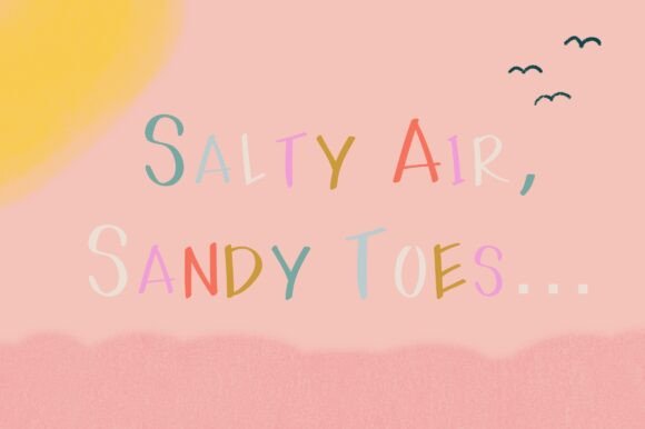 Breezy Hand Font - Preview 3