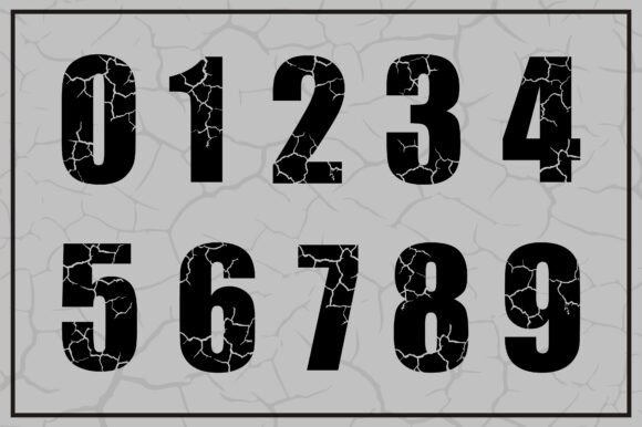 Crack Font - Preview 2
